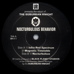 Suburban Knight Nocturbulous Behavior USED VINYL 12INCH REISSUE REMASTERED