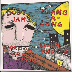 Various Dude Jams / Shang-A-Lang / Gordon Gano's Army / Dan Padilla 4-Way Split USED VINYL 7INCH 33 S RPM EP LIMITED EDITION
