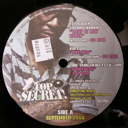 Various Top Secret September 2009 Vinyl 12" USED