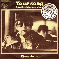 Elton John Your Song USED VINYL 7INCH 45 RPM SINGLE
