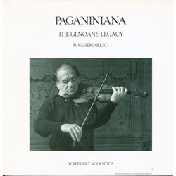 Ruggiero Ricci Paganiniana The Genoan's Legacy Vinyl LP USED