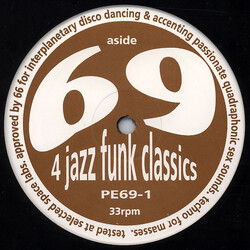 69 4 Jazz Funk Classics USED VINYL 12INCH 33 S RPM EP