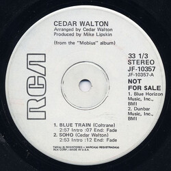 Cedar Walton Mobius Album Sampler USED VINYL 7INCH 33 S RPM EP PROMO SAMPLER