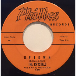 The Crystals Uptown / What A Nice Way To Turn Seventeen USED VINYL 7INCH 45 RPM SINGLE