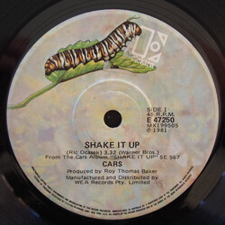 The Cars Shake It Up USED VINYL 7INCH 45 RPM