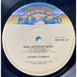 Donna Summer Mac Arthur Park USED VINYL 7INCH 45 RPM SINGLE