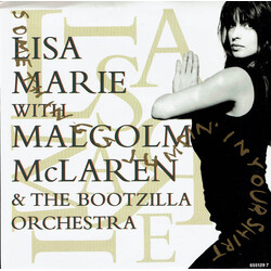 Lisa Marie / Malcolm McLaren And The Bootzilla Orchestra Something's Jumpin' In Your Shirt USED VINYL 7INCH 45 RPM SINGLE