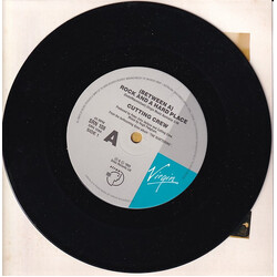 Cutting Crew (Between A) Rock And A Hard Place USED VINYL 7INCH 45 RPM SINGLE