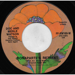 Doc & Merle Watson Bonaparte's Retreat USED VINYL 7INCH 45 RPM STYRENE