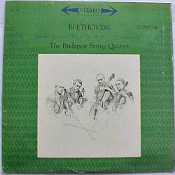 Budapest String Quartet The Middle Quartets - No. 7 in F, Op. 59, No. 1 "Rasoumovsky" Vinyl LP USED