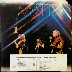 Mott The Hoople Mott The Hoople Live Vinyl LP USED
