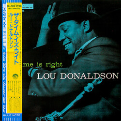 Lou Donaldson The Time Is Right Vinyl LP USED