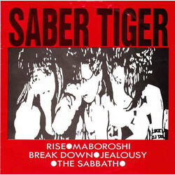 Saber Tiger Rise USED VINYL 7INCH 33 S RPM EP