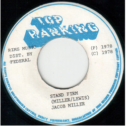 Jacob Miller Stand Firm USED VINYL 7INCH 45 RPM SINGLE