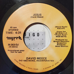 David Meece Jesus USED VINYL 7INCH 45 RPM SINGLE MONO PROMO