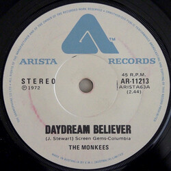 The Monkees Daydream Believer USED VINYL 7INCH 45 RPM SINGLE STEREO