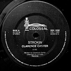 Clarence Carter Strokin USED VINYL 7INCH