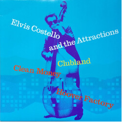 Elvis Costello & The Attractions Clubland / Clean Money / Hoover Factory USED VINYL 7INCH 45 RPM SINGLE