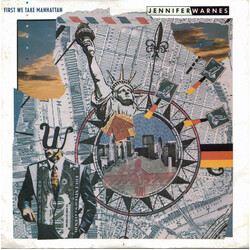 Jennifer Warnes First We Take Manhattan USED VINYL 7INCH 45 RPM SINGLE