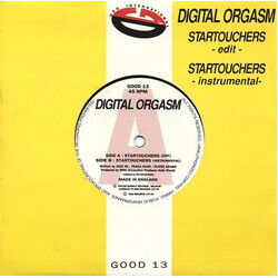 Digital Orgasm Startouchers USED VINYL 7INCH 45 RPM