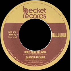 Garfield Fleming Don't Send Me Away Vinyl 7" USED