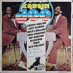 Cousin Joe Gospel-Wailing Jazz-Playing Rock'n'Rolling Soul-Shouting Tap-Dancing Bluesman From New Orleans Vinyl LP USED