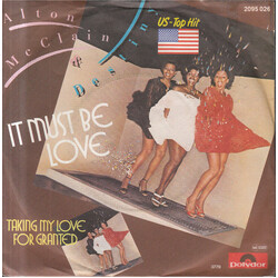 Alton McClain & Destiny It Must Be Love USED VINYL 7INCH SINGLE
