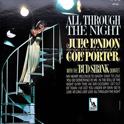 Julie London / The Bud Shank Quintet All Through The Night Vinyl LP USED