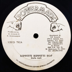 Papa San / Johnny "Hulk" Ashley Hippitti Hippitti Hop / Look Man Fi Rent USED VINYL 12INCH 45 RPM