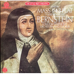 Joseph Haydn / Leonard Bernstein / The London Symphony Orchestra / London Symphony Chorus Mass In B-Flat "Theresienmesse" Vinyl LP USED