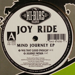 Joy Ride Mind Journey EP USED VINYL 12INCH 33 S RPM EP