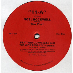 Rockwell Noel / The Poet Beat You Down / The Wop Sensation (Remix) USED VINYL 12INCH 33 S RPM