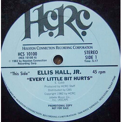 Ellis Hall Every Little Bit Hurts / Back It Up (Try It Again) Vinyl 12" USED