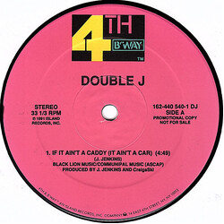 Double J (2) If It Ain't A Caddy (It Ain't A Car) USED VINYL 12INCH PROMO