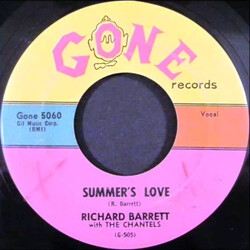 Richard Barrett (5) / The Chantels Summer's Love / All Is Forgiven USED VINYL 7INCH SINGLE 45 RPM