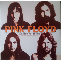 Pink Floyd Dark Side Of The Moon Live. Portsmouth Guildhall January 21st 1972 Vinyl LP USED