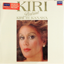 Kiri Te Kanawa Portrait Vinyl LP USED