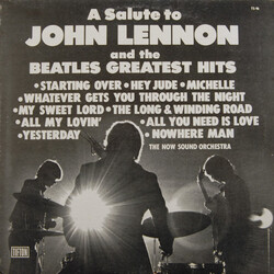 The Now Sound Orchestra A Salute To John Lennon & The Beatles Greatest Hits Vinyl LP USED