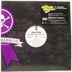 Sleepy Brown Me, My Baby & My Cadillac USED VINYL 12INCH 33 S RPM PROMO