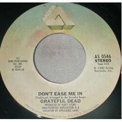 The Grateful Dead Don't Ease Me / Far From Me USED VINYL 7INCH 45 RPM STYRENE