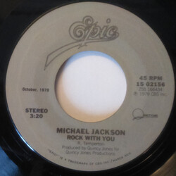Michael Jackson Rock With You / Off The Wall USED VINYL 7INCH 45 RPM REISSUE STEREO