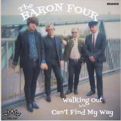 The Baron Four Walking Out USED VINYL 7INCH SINGLE LIMITED EDITION MONO