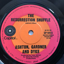 Ashton, Gardner & Dyke The Resurrection Shuffle USED VINYL 7INCH SINGLE 45 RPM