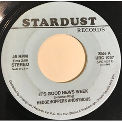 Hedgehoppers Anonymous / The Flirtations It's Good News Week / Nothing But A Heartache USED VINYL 7INCH 45 RPM STEREO