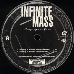 Infinite Mass Caught Up In Da Game / Comptown II Stocktown USED VINYL 12INCH PROMO