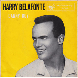 Harry Belafonte Danny Boy USED VINYL 7INCH EP REPRESS