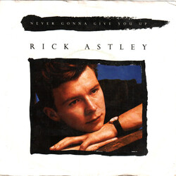 Rick Astley Never Gonna Give You Up USED VINYL 7INCH 45 RPM SINGLE