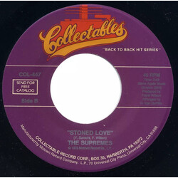 The Supremes Everybody's Got The Right To Love / Stoned Love USED VINYL 7INCH 45 RPM