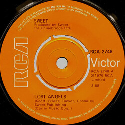 The Sweet Lost Angels / Funk It Up USED VINYL 7INCH 45 RPM SINGLE