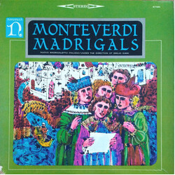 Claudio Monteverdi / Il Nuovo Madrigaletto Italiano / Emilio Giani Madrigals Vinyl LP USED